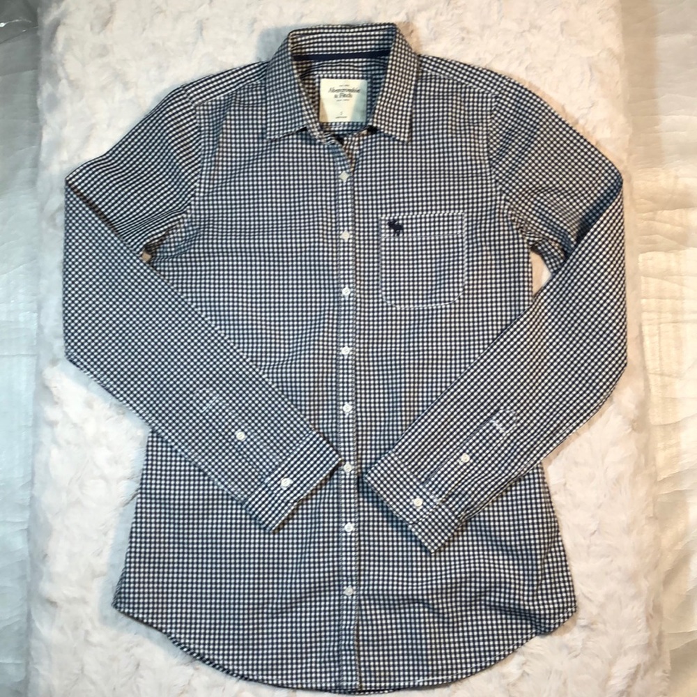 Abercrombie Gingham Button Down Shirt